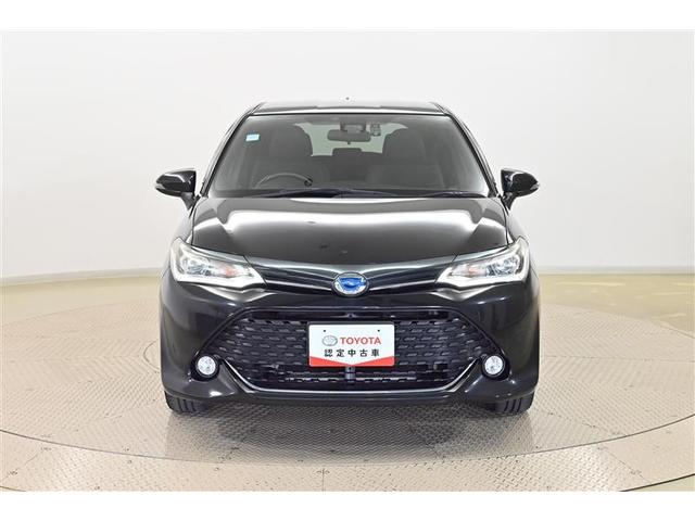 カローラフィールダー ハイブリッドG ダブルバイビー PCS インテリキー 横滑防止 ミュージックプレイヤー接続可 フルセグTV クルーズコントロール LEDヘッドライト オートエアコン ETC DVD再生 アルミホイール キーフリーシステム ナビTV(2枚目)