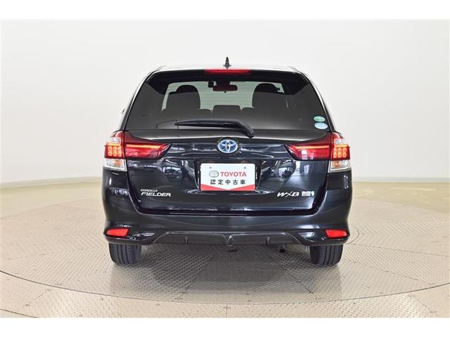 カローラフィールダー ハイブリッドG ダブルバイビー PCS インテリキー 横滑防止 ミュージックプレイヤー接続可 フルセグTV クルーズコントロール LEDヘッドライト オートエアコン ETC DVD再生 アルミホイール キーフリーシステム ナビTV(3枚目)