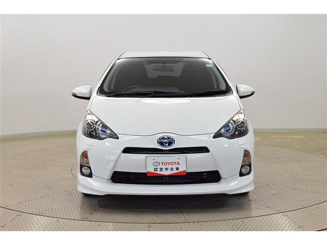 アクア S HDDナビゲーション スマートキープッシュスタート キーレスエントリ エアロ LEDヘッドライト フルセグ地デジ イモビ ナビ&TV オートエアコン デュアルエアバック Bカメラ パワーウィンドウ(2枚目)