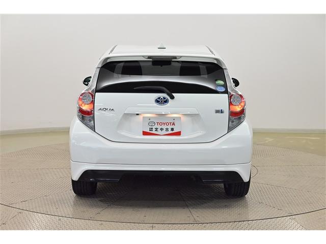 アクア S HDDナビゲーション スマートキープッシュスタート キーレスエントリ エアロ LEDヘッドライト フルセグ地デジ イモビ ナビ&TV オートエアコン デュアルエアバック Bカメラ パワーウィンドウ(3枚目)