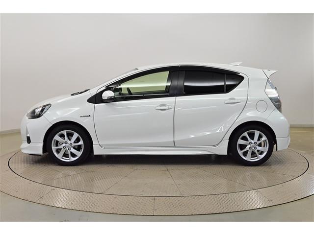 アクア S HDDナビゲーション スマートキープッシュスタート キーレスエントリ エアロ LEDヘッドライト フルセグ地デジ イモビ ナビ&TV オートエアコン デュアルエアバック Bカメラ パワーウィンドウ(5枚目)