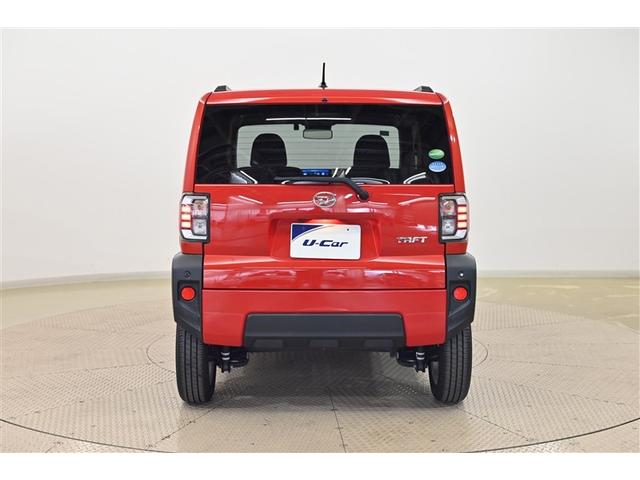 タフト Ｇ　運転席助手席エアバッグ　被害軽減ブレーキ　Ｉストップ　リアカメラ　メモリナビ　スマートキー＆プッシュスタート　横滑り防止　ドライブレコーダー　フルセグ地デジＴＶ　１オーナー　ナビＴＶ　サイドエアバッグ（3枚目）