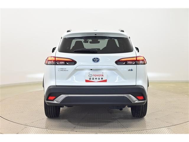 カローラクロス ハイブリッド　Ｚ　衝突軽減Ｂ　フルセグテレビ　スマキ－　Ｂモニター　アクティブクルーズコントロール　メモリナビ　イモビ　ＬＥＤ　ＡＣ　運転席Ｐシート　メディアプレイヤー接続　キーレス　パワステ　アルミ　エアバッグ（3枚目）