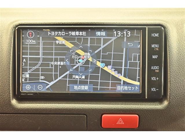 レジアスエースバン ＤＸ　パワーウィンドウ　パワステ　エアバッグ　フルセグＴＶ　エアコン　４ＷＤ　ＡＢＳ　バックカメラ　メモリーナビ　横滑り防止装置　ドラレコ　キーレス　記録簿　プリクラッシュセーフティ（9枚目）