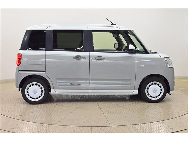 ムーヴキャンバス ストライプスG ナビTV Bカメラ パワーウインドウ フルセグTV ETC セキュリティアラーム ドライブレコーダー スマートキープッシュスタート カーテンエアバック キーフリーキー ワンオーナー車 LEDライト(4枚目)