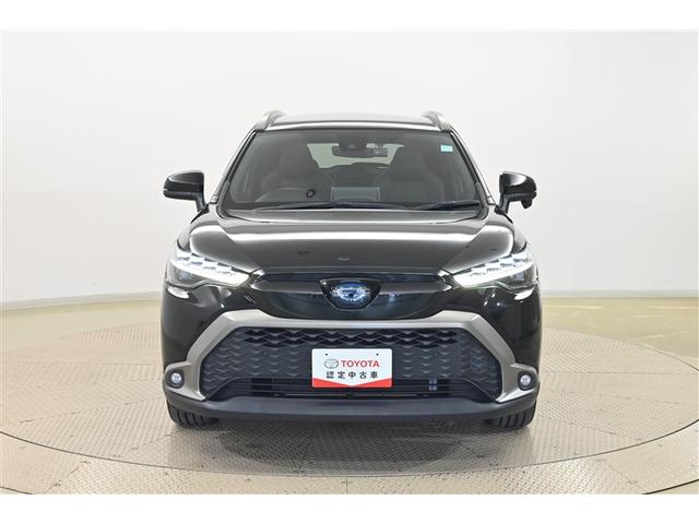 カローラクロス ハイブリッド　Ｚ　ムーンルーフ　衝突軽減Ｂ　記録簿有　フルセグテレビ　スマキ－　半レザー　Ｂモニター　アクティブクルーズコントロール　メモリナビ　イモビ　ＬＥＤ　ＡＣ　運転席Ｐシート　キーレス　パワステ　アルミ　ＡＢＳ（2枚目）