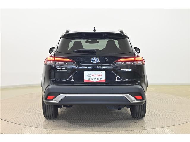 カローラクロス ハイブリッド　Ｚ　ムーンルーフ　衝突軽減Ｂ　記録簿有　フルセグテレビ　スマキ－　半レザー　Ｂモニター　アクティブクルーズコントロール　メモリナビ　イモビ　ＬＥＤ　ＡＣ　運転席Ｐシート　キーレス　パワステ　アルミ　ＡＢＳ（3枚目）