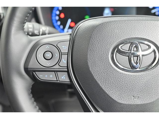 カローラクロス ハイブリッド　Ｚ　ムーンルーフ　衝突軽減Ｂ　記録簿有　フルセグテレビ　スマキ－　半レザー　Ｂモニター　アクティブクルーズコントロール　メモリナビ　イモビ　ＬＥＤ　ＡＣ　運転席Ｐシート　キーレス　パワステ　アルミ　ＡＢＳ（17枚目）