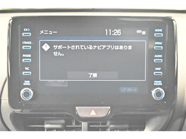 ヤリスクロス ハイブリッド　ＧＲスポーツ　衝突軽減　オートクルーズコントロール　ＬＥＤヘッド　フルセグ　ドライブレコーダー　Ｂカメラ　キーレス　スマートキー　イモビライザー　オートエアコン　横滑り防止装置　記録簿　ＥＴＣ　アルミホイール（9枚目）