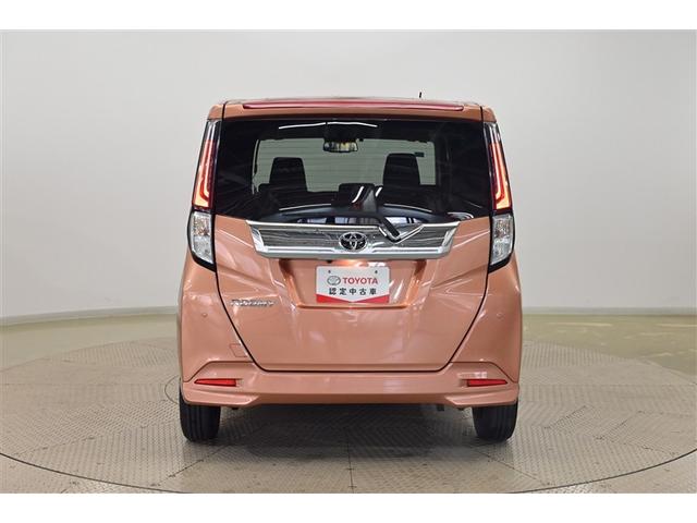 ルーミー カスタムG アイドリング 両側電動SD LEDヘット バックビューモニター 衝突回避ブレーキ 地デジ スマートキー メモリナビ クルーズコントロール 点検記録簿 DVD ETC 1オーナー オートエアコン ABS(3枚目)