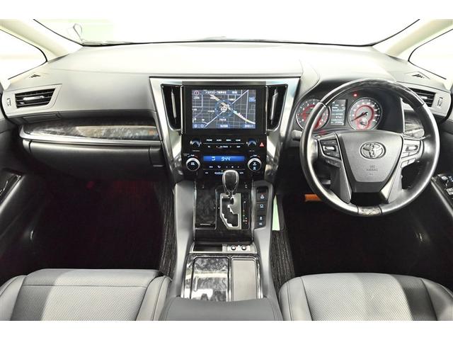 アルファード 2.5S Cパッケージ 両側PSD 電動パワーシート ワンオーナ- バックモニタ- 記録簿有 アルミホイール 横滑り防止機能 ナビ クルコン LEDヘッドライト スマキー リアオートエアコン セキュリティ ETC車載器 3列(6枚目)