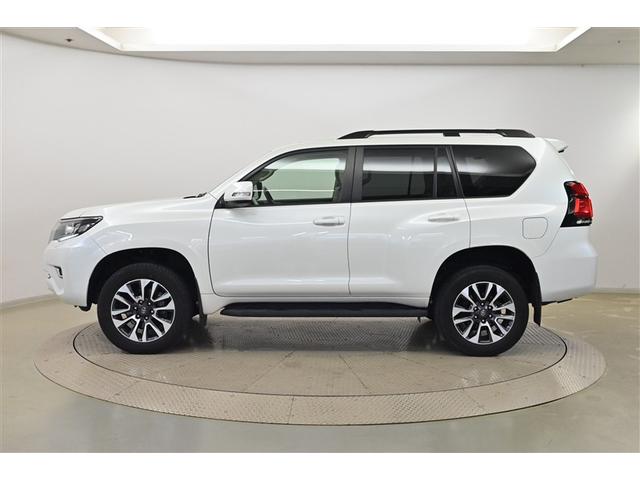 ランドクルーザープラド ＴＸ　Ｌパッケージ　リアカメラ　１オ－ナ－　スマートキ　盗難防止　キーレスエントリー　ＥＴＣ装備　３列席　寒冷地　エアコン　ＬＥＤランプ　レザー　アルミホイール　パートタイム４ＷＤ　横滑り防止システム　フルＴＶ　ＡＢＳ（5枚目）