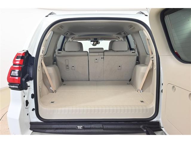 ランドクルーザープラド ＴＸ　Ｌパッケージ　リアカメラ　１オ－ナ－　スマートキ　盗難防止　キーレスエントリー　ＥＴＣ装備　３列席　寒冷地　エアコン　ＬＥＤランプ　レザー　アルミホイール　パートタイム４ＷＤ　横滑り防止システム　フルＴＶ　ＡＢＳ（13枚目）