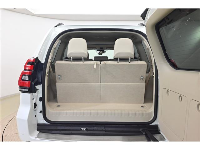 ランドクルーザープラド ＴＸ　Ｌパッケージ　リアカメラ　１オ－ナ－　スマートキ　盗難防止　キーレスエントリー　ＥＴＣ装備　３列席　寒冷地　エアコン　ＬＥＤランプ　レザー　アルミホイール　パートタイム４ＷＤ　横滑り防止システム　フルＴＶ　ＡＢＳ（14枚目）