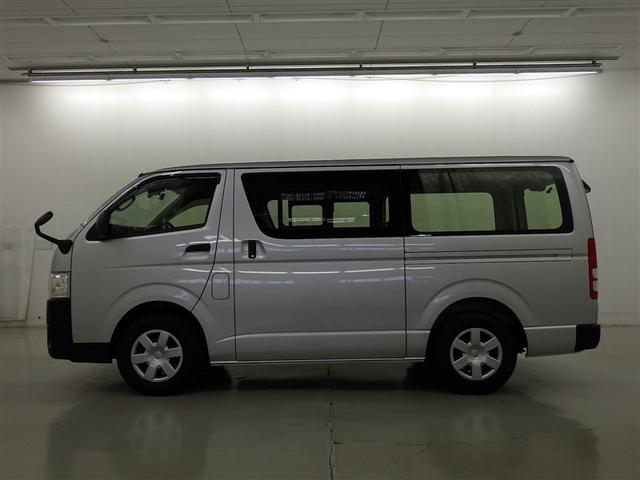ハイエースバン ロングDX 衝突被害軽減システム メモリーナビ フルセグ バックカメラ ETC ドラレコ CD ミュージックプレイヤー接続可 DVD再生 LEDヘッドランプ 乗車定員6人 キーレス(3枚目)