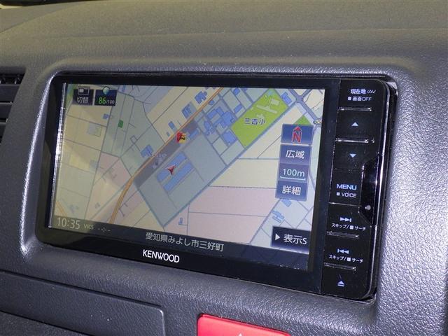 ハイエースバン ロングDX 衝突被害軽減システム メモリーナビ フルセグ バックカメラ ETC ドラレコ CD ミュージックプレイヤー接続可 DVD再生 LEDヘッドランプ 乗車定員6人 キーレス(8枚目)