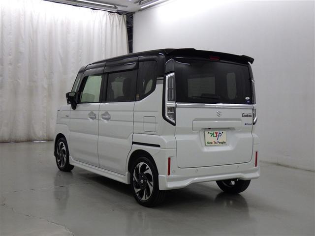 スペーシアカスタム ハイブリッドXSターボ 衝突被害軽減システム メモリーナビ フルセグ バックカメラ ETC ミュージックプレイヤー接続可 オートクルーズコントロール LEDヘッドランプ 両側電動スライド スマートキー キーレス ハイブリッド(5枚目)