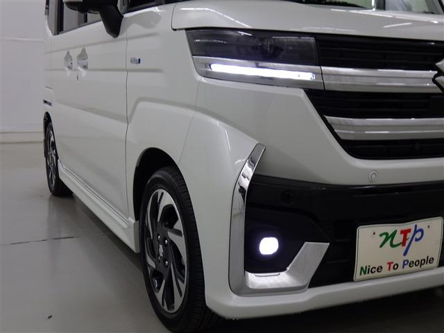 スペーシアカスタム ハイブリッドXSターボ 衝突被害軽減システム メモリーナビ フルセグ バックカメラ ETC ミュージックプレイヤー接続可 オートクルーズコントロール LEDヘッドランプ 両側電動スライド スマートキー キーレス ハイブリッド(7枚目)