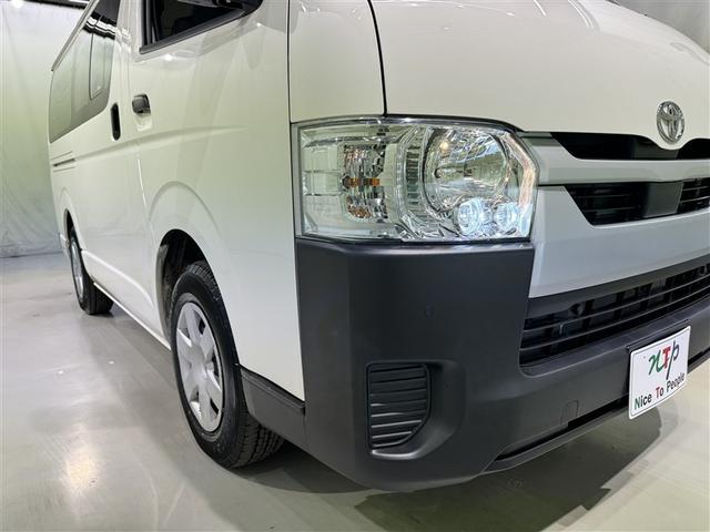 ハイエースバン ロングＤＸ　衝突被害軽減システム　メモリーナビ　フルセグ　バックカメラ　ＥＴＣ　ドラレコ　ＣＤ　ミュージックプレイヤー接続可　ＤＶＤ再生　ＬＥＤヘッドランプ　乗車定員６人　キーレス（7枚目）