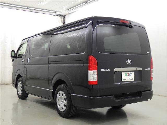 ハイエースバン スーパーＧＬ　ダークプライムＩＩ　衝突被害軽減システム　メモリーナビ　フルセグ　バックカメラ　ＥＴＣ　ドラレコ　ＣＤ　ミュージックプレイヤー接続可　ＬＥＤヘッドランプ　両側電動スライド　スマートキー　キーレス　ディーゼル（5枚目）