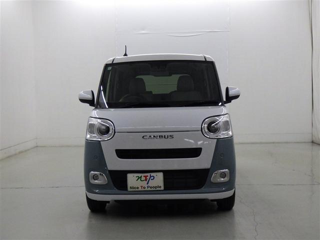 ムーヴキャンバス ストライプスＧ　衝突被害軽減システム　ＬＥＤヘッドランプ　両側電動スライド　ベンチシート　スマートキー　キーレス　アイドリングストップ（4枚目）