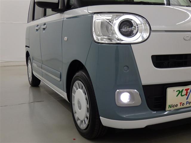 ムーヴキャンバス ストライプスＧ　衝突被害軽減システム　ＬＥＤヘッドランプ　両側電動スライド　ベンチシート　スマートキー　キーレス　アイドリングストップ（8枚目）