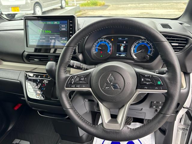 デリカミニ Ｇ　プレミアム　三菱純正９型ディスプレイオーディオ　全方位モニター　クラッツィオシートカバー（17枚目）