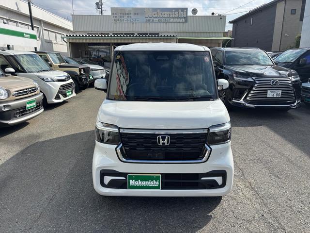 Ｎ－ＢＯＸカスタム ベースグレード　ワンオーナー　ホンダセンシング　ホンダ純正ナビ付　両側オアワースライドドア　運転席助手席シートヒーター　クラッツィオシートカバー（3枚目）
