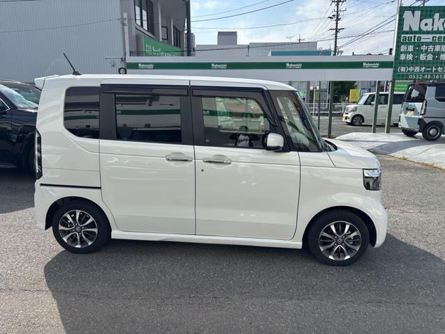 Ｎ－ＢＯＸカスタム ベースグレード　ワンオーナー　ホンダセンシング　ホンダ純正ナビ付　両側オアワースライドドア　運転席助手席シートヒーター　クラッツィオシートカバー（5枚目）