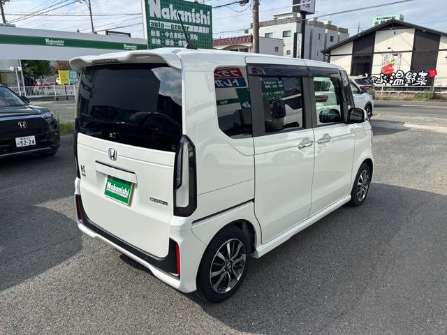 Ｎ－ＢＯＸカスタム ベースグレード　ワンオーナー　ホンダセンシング　ホンダ純正ナビ付　両側オアワースライドドア　運転席助手席シートヒーター　クラッツィオシートカバー（6枚目）