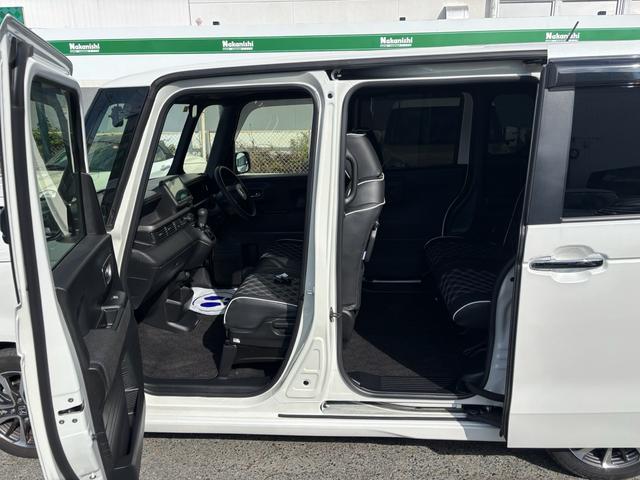 Ｎ－ＢＯＸカスタム ベースグレード　ワンオーナー　ホンダセンシング　ホンダ純正ナビ付　両側オアワースライドドア　運転席助手席シートヒーター　クラッツィオシートカバー（10枚目）