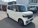 Ｎ－ＢＯＸカスタム ベースグレード　ワンオーナー　ホンダセンシング　ホンダ純正ナビ付　両側オアワースライドドア　運転席助手席シートヒーター　クラッツィオシートカバー（4枚目）