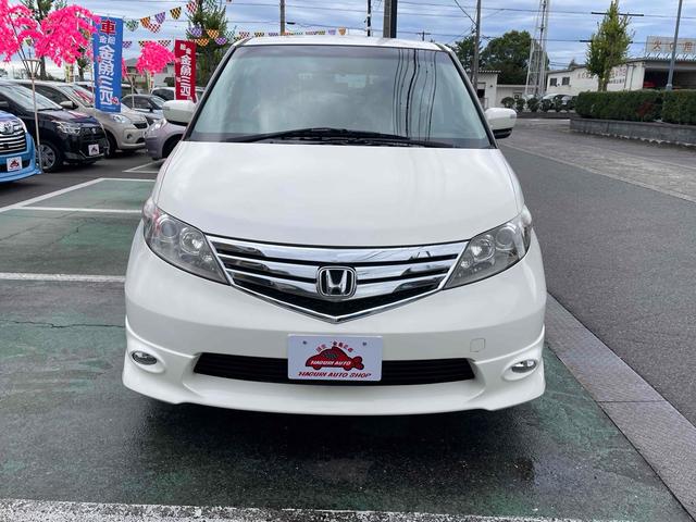 エリシオン Gエアロ ETC 両側電動スライドドア HID エアロ キーレスエントリー 電動格納ミラー 3列シート フルフラット ウォークスルー チップアップシート AT アルミホイール 盗難防止システム 衝突安全ボディ(11枚目)