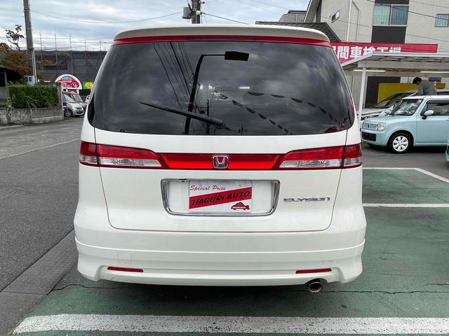 エリシオン Gエアロ ETC 両側電動スライドドア HID エアロ キーレスエントリー 電動格納ミラー 3列シート フルフラット ウォークスルー チップアップシート AT アルミホイール 盗難防止システム 衝突安全ボディ(15枚目)