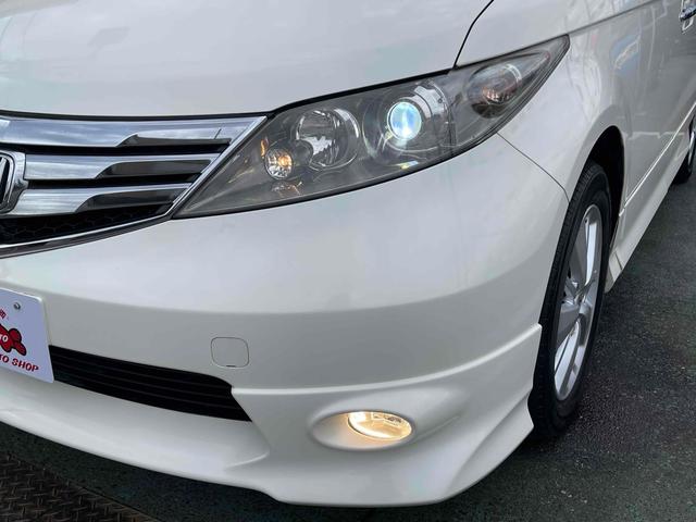 エリシオン Gエアロ ETC 両側電動スライドドア HID エアロ キーレスエントリー 電動格納ミラー 3列シート フルフラット ウォークスルー チップアップシート AT アルミホイール 盗難防止システム 衝突安全ボディ(22枚目)