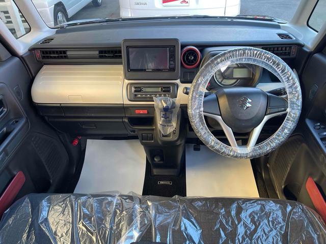 スペーシア ハイブリッドＧ　ドライブレコーダー　ＥＴＣ　両側スライドドア　ナビ　ＴＶ　クリアランスソナー　衝突被害軽減システム　オートライト　スマートキー　アイドリングストップ　電動格納ミラー　ベンチシート（3枚目）