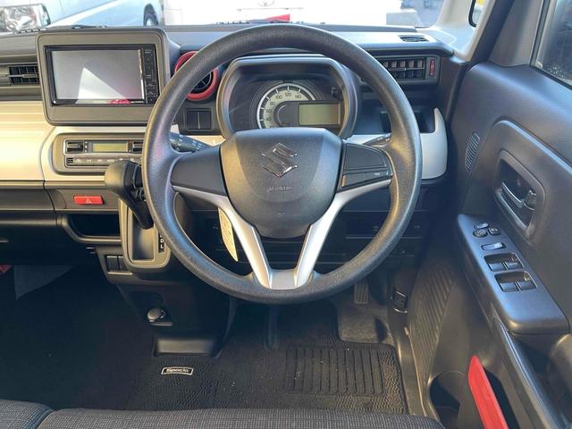 スペーシア ハイブリッドＧ　ドライブレコーダー　ＥＴＣ　両側スライドドア　ナビ　ＴＶ　クリアランスソナー　衝突被害軽減システム　オートライト　スマートキー　アイドリングストップ　電動格納ミラー　ベンチシート（4枚目）