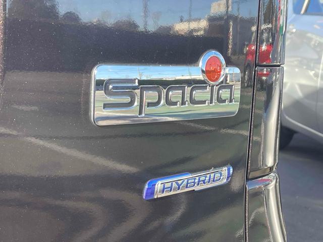 スペーシア ハイブリッドＧ　ドライブレコーダー　ＥＴＣ　両側スライドドア　ナビ　ＴＶ　クリアランスソナー　衝突被害軽減システム　オートライト　スマートキー　アイドリングストップ　電動格納ミラー　ベンチシート（22枚目）