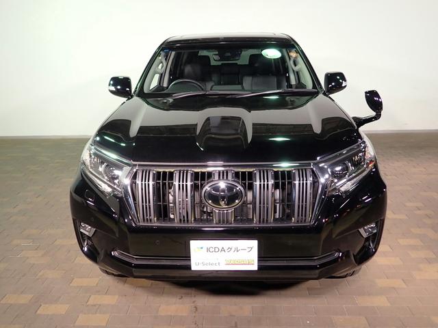 ランドクルーザープラド TX Lパッケージ 社外9型メモリーナビ フルセグTV CD&DVD再生 ブルートゥース アップルカープレイ対応 バックカメラ ETC サンルーフ 黒革シート Sヒーター&ベンチレーター 7人乗り ワンオーナー 禁煙車(27枚目)