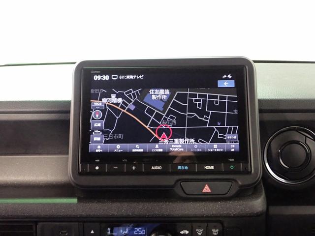 Ｎ－ＢＯＸカスタム ベースグレード　ギャザズ８インチメモリーナビ　フルセグＴＶ　ブルートゥース　ＵＳＢ充電　バックカメラ　ホンダセンシング　助手席側電動スライドドア　シートヒーター　ＬＥＤオートライト　禁煙車　スマートキー（6枚目）