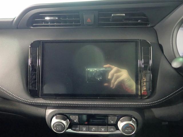 キックス Ｘ　純正９インチＳＤナビ　フルセグＴＶ　ＣＤ＆ＤＶＤ再生　ブルートゥース　アラウンドビューモニター　プロパイロット　ＥＴＣ車載器　ハーフレザーＳ　ステアリング＆シートヒーター　ＬＥＤ　ワンオーナー　禁煙車（6枚目）