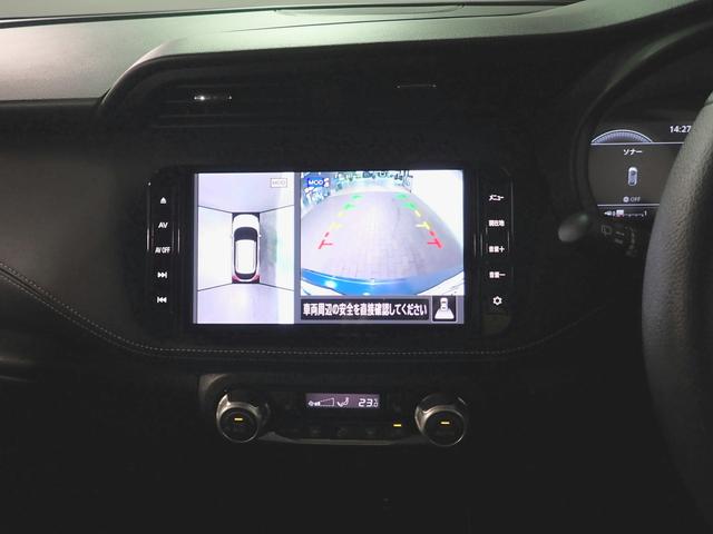 キックス Ｘ　純正９インチＳＤナビ　フルセグＴＶ　ＣＤ＆ＤＶＤ再生　ブルートゥース　アラウンドビューモニター　プロパイロット　ＥＴＣ車載器　ハーフレザーＳ　ステアリング＆シートヒーター　ＬＥＤ　ワンオーナー　禁煙車（7枚目）