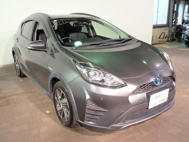 アクア クロスオーバー 純正7インチメモリーナビ フルセグTV CD&DVD再生 ブルートゥース バックカメラ ETC車載器 ハーフレザーシート オートライト オートハイビーム F&Rドラレコ 禁煙車 スマートキー(27枚目)