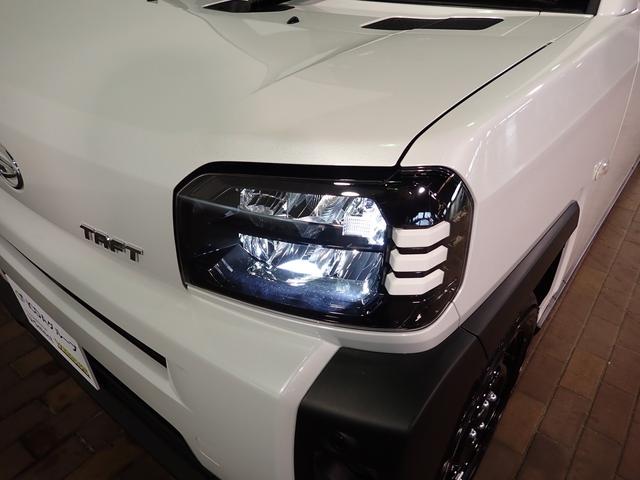 タフト X 届出済未使用車 4WD ナビ装着用アップグレードパッケージ バックカメラ スカイフィールドトップ スマートアシスト パーキングセンサー LEDオートライト オートハイビーム 電格ミラー スマートキー(25枚目)