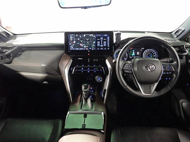 ハリアーハイブリッド Ｚ　レザーパッケージ　純正メモリーナビ　フルセグＴＶ　ブルートゥース　スマホ連携　ＪＢＬサウンド　全方位モニター　ＥＴＣ２．０　黒レザーシート　シートヒーター＆ベンチレーター　ＬＥＤオートライト　禁煙車　スマートキー（21枚目）