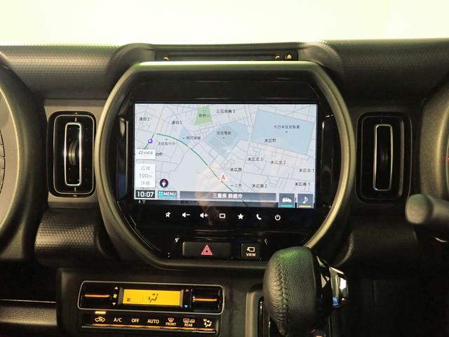 ハスラー タフワイルド　全方位モニター付メモリーナビ　フルセグＴＶ　ブルートゥース　デュアルセンサーブレーキ　レーダークルーズコントロール　パーキングセンサー　シートヒーター　ＬＥＤオートライト　禁煙車　スマートキー（6枚目）
