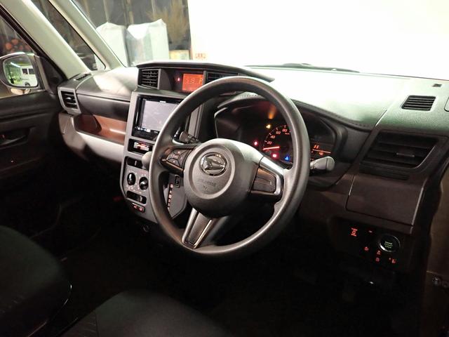 トール X SAII 社外メモリーナビ CD&DVD再生 ブルートゥース バックカメラ ETC車載器 助手席側電動スライドドア スマートアシストII ステアリングスイッチ アイドリングストップ オートライト スマートキー(18枚目)