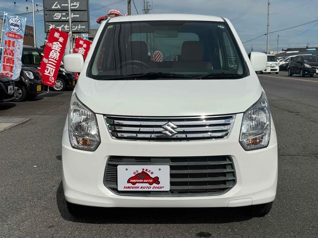 ワゴンR FX キーレスエントリー アイドリングストップ 電動格納ミラー ベンチシート CVT 盗難防止システム ABS CD ミュージックプレイヤー接続可 衝突安全ボディ エアコン パワーステアリング(13枚目)