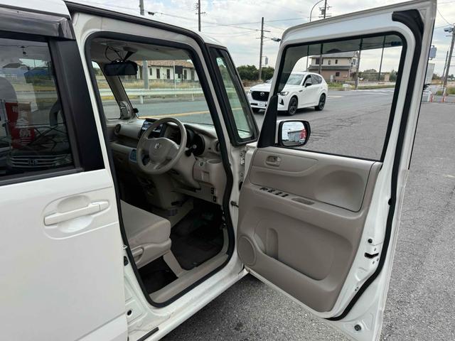 Ｎ－ＢＯＸ Ｇ　ドライブレコーダー　両側電動スライドドア　スマートキー　アイドリングストップ　電動格納ミラー　ベンチシート　ＣＶＴ　盗難防止システム　ＡＢＳ　ＥＳＣ　ＣＤ　ミュージックプレイヤー接続可　アルミホイール（44枚目）