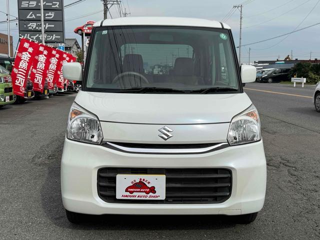 スペーシア Ｇ　両側スライドドア　スマートキー　アイドリングストップ　電動格納ミラー　シートヒーター　ベンチシート　ＣＶＴ　盗難防止システム　ＡＢＳ　ＣＤ　衝突安全ボディ　エアコン　パワーステアリング（13枚目）